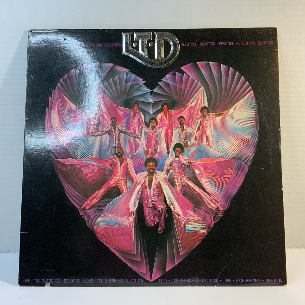 Vintage vinyl L.T.D Devotion 1979 A&M Records SP-4771 with raised lettering